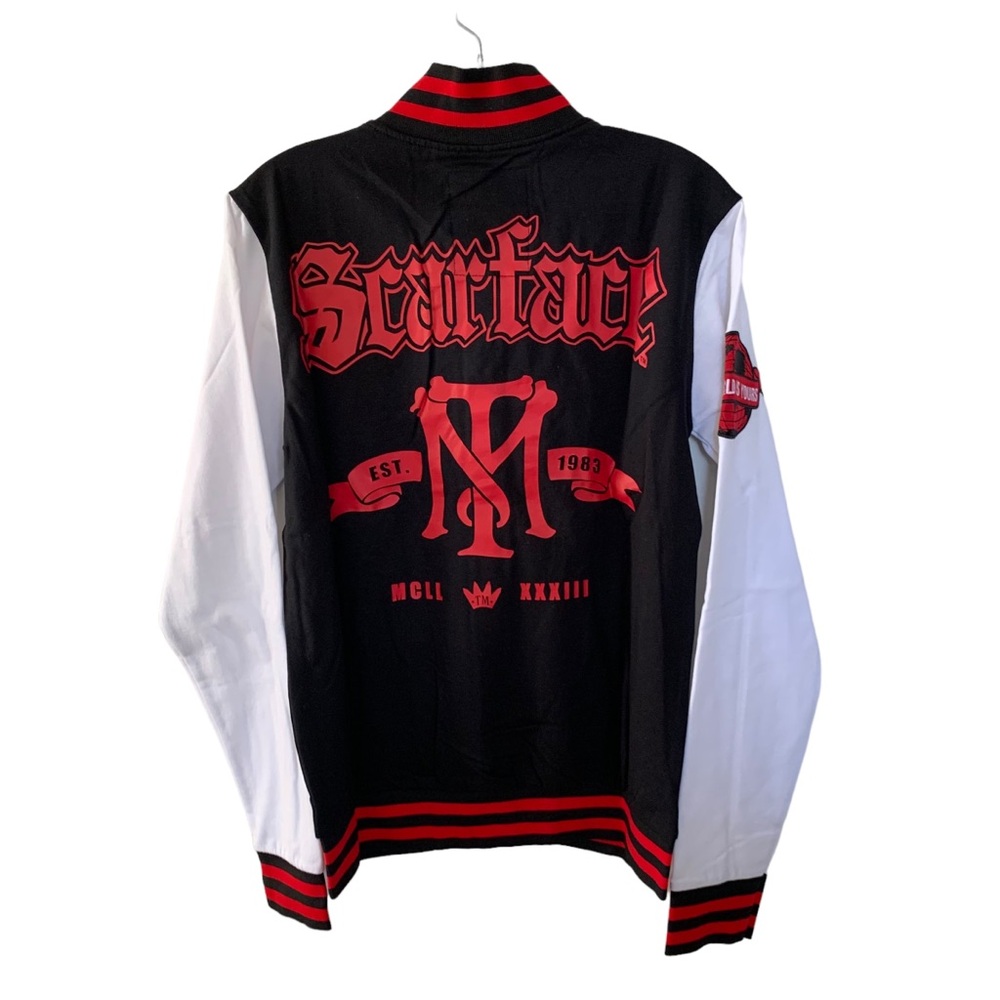VTG Scarface Tony Montana The World is Yours Al Pacino Men Small Varsity Jacket
